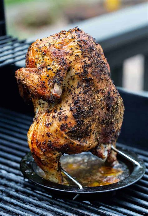 how to cook whole chicken gas grill